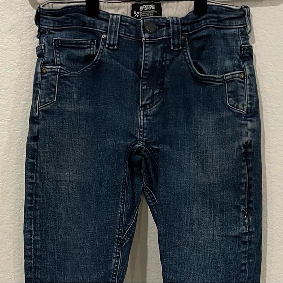 Off the Grid  men’s HIDEOUT PANT Dark Wash Jeans Size 28 x 30 - Picture 2 of 9